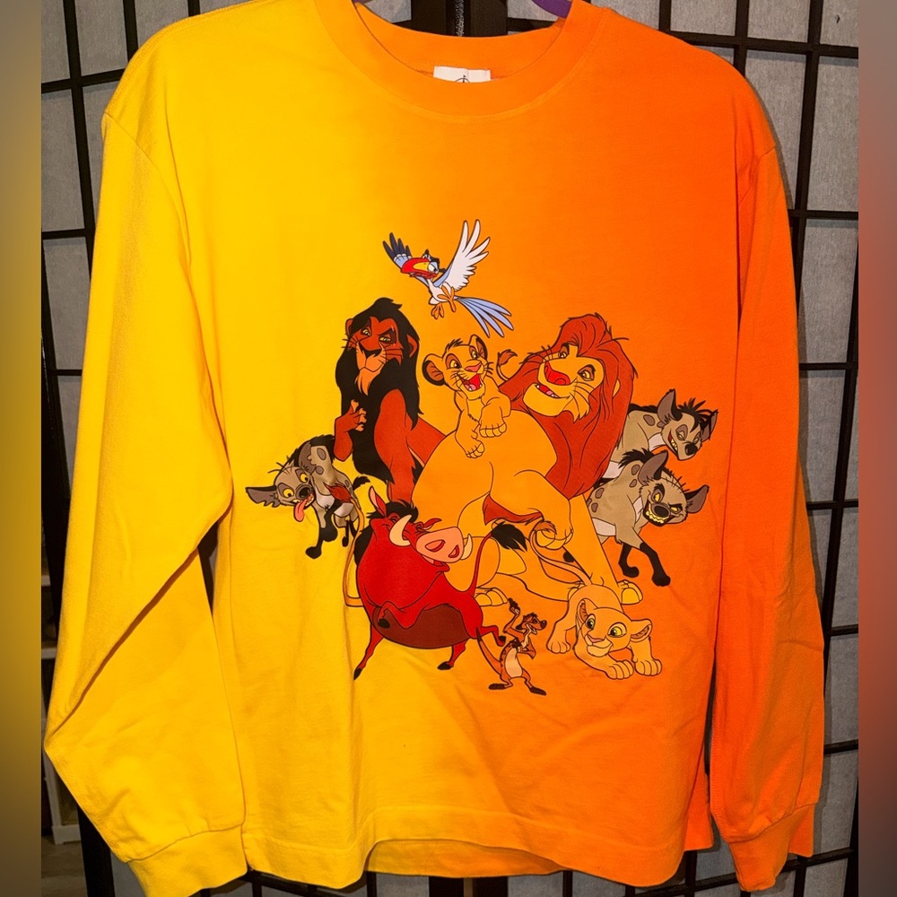 Disney parks Lion King Spirit Jersey size Adult  Extra Small new without tags